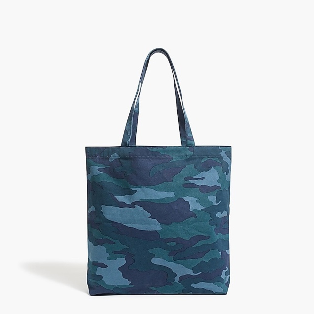 J. Crew camo tote